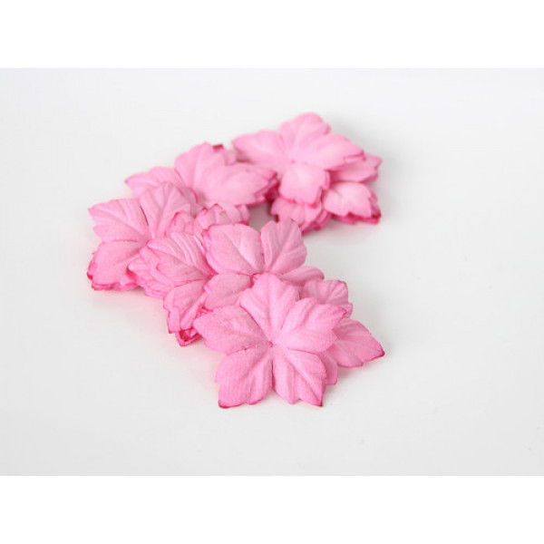Лепестки пуансетии - Розовые 4см 10 шт