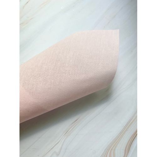 Ткань для цветоделия, полностью готова к работе. #15 20х30 см Цвет: бледно-розовый
