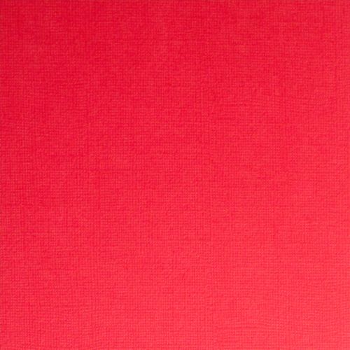Кардсток текстурированный, цвет - красный, 30,5х30,5 см, SCB201215