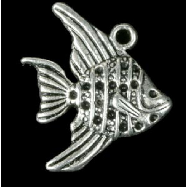 Металл подвеска  "Рыба узорная" (А11934) 2,2х2 см 2268819