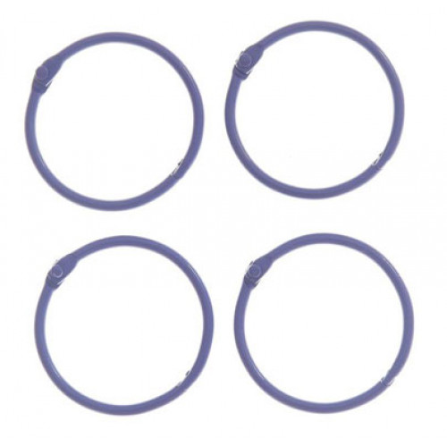 Кольцо для фотоальбомов Фиолетовое  4 шт d=4,5 2587240