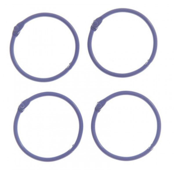 Кольцо для фотоальбомов Фиолетовое  4 шт d=4,5 2587240