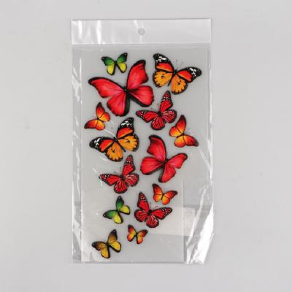 Термотрансфер «Бабочки», 11х19,5 см 2663389