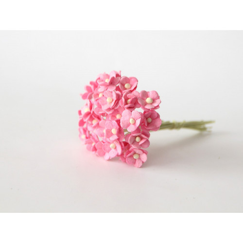 Цветы вишни мини - Розовые 120 10шт  
