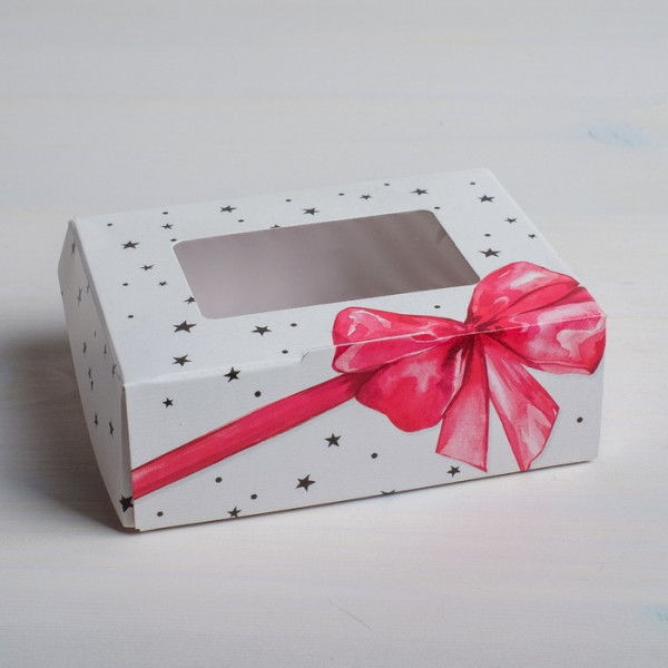 Коробка складная «Подарок», 10 × 8 × 3.5 см Артикул: 4747420