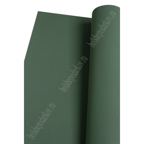 Фоамиран 1 мм, иранский 60*70 см (1 лист) темно-темно-зеленый №182 800-24