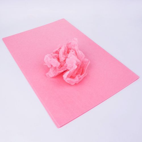 Бумага флористическая тишью Нежно-Розовый 50*70см 1шт 1101