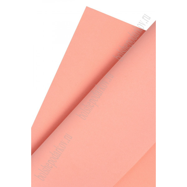 Фоамиран 1 мм, Китай 49*49 см (1 лист) SF-3431, розовый персик №027 Арт.: 805-34
