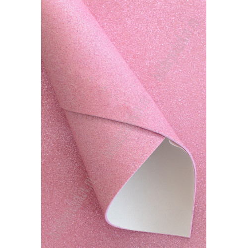 Фоамиран глиттерный самоклеющ. А4 (1 лист) SF-1957, розовый №005 Арт.: 807-28 