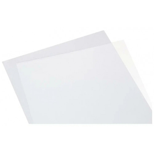 Пленка A4, 200 мкм, 1 лист, пластиковые, прозрачные бесцветные, Office Kit