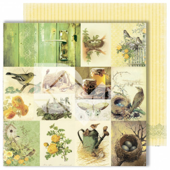 Лист для вырезания "Cards" из коллекции "Spring holidays", 30,5х30,5 см, пл. 250 г/м  DL6000-05 