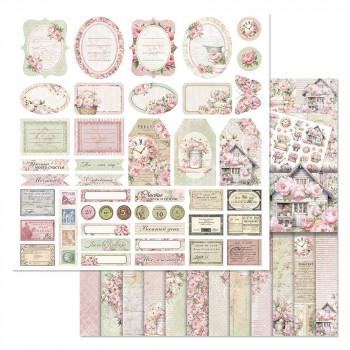Бумага "Шебби шарм. Обложка" (ScrapMania) 