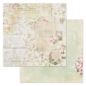 Бумага "Шебби шарм. Винтажная открытка" (ScrapMania) Артикул252138