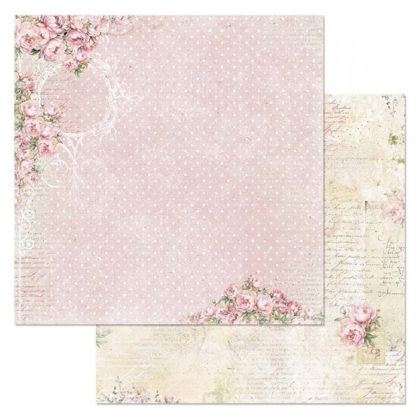 Бумага "Шебби шарм. Пионовая эстетика" (ScrapMania) Артикул252144