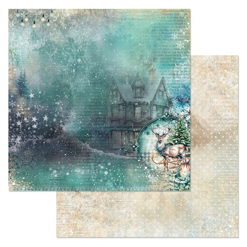 Бумага "Рождество у волшебников. Под покровом ночи" (ScrapMania) Артикул258429