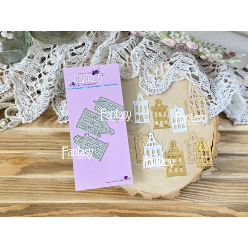 Нож для вырубки Fantasy « Домики 1691» FD-1691