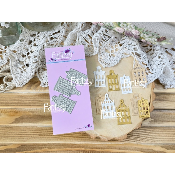 Нож для вырубки Fantasy « Домики 1691» FD-1691 Нож для вырубки Fantasy « Домики 1691» FD-1691