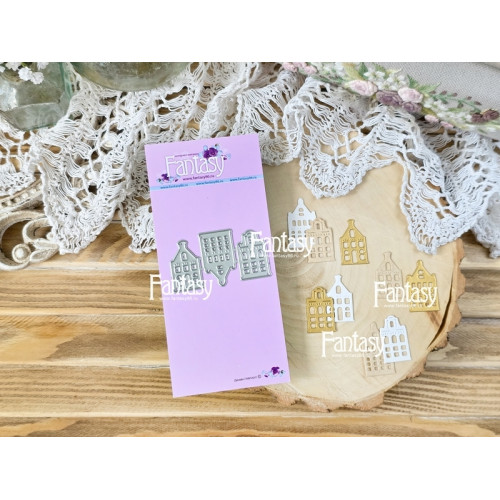 Нож для вырубки Fantasy « Домики 1692»New! Артикул: FD-1692