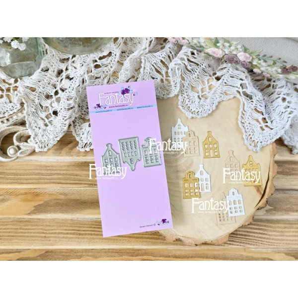 Нож для вырубки Fantasy « Домики 1692»New! Артикул: FD-1692 Нож для вырубки Fantasy « Домики 1692»New! Артикул: FD-1692