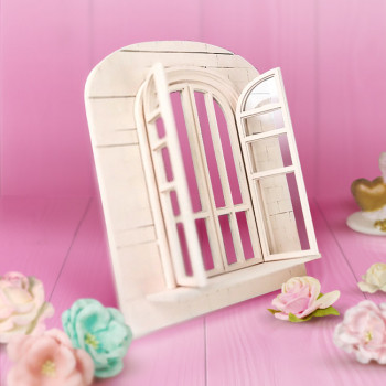 Набор чипборда "Большое 3D Окно" 173х29 мм МК-0004 Набор чипборда "Большое 3D Окно" 173х29 мм МК-0004