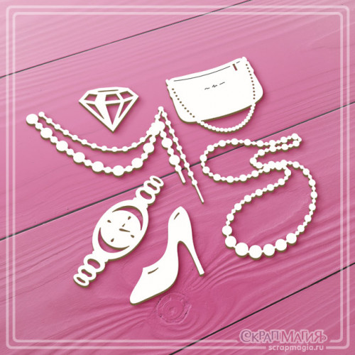 ОПТ Набор чипборда "За чашечкой кофе" 2 эл. ЧБ-4511