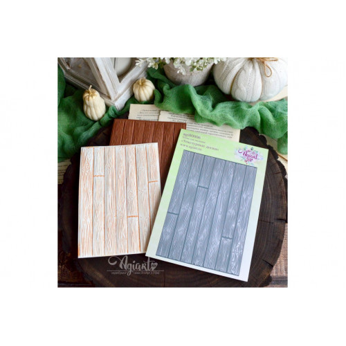 Папка для тиснения 3D "Текстурные доски" от AgiArt agi80006