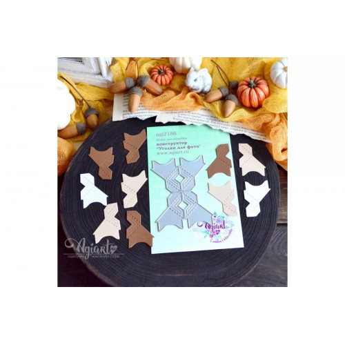 Ножи для вырубки конструктор "Уголки для фото" от AgiArt  agi2186