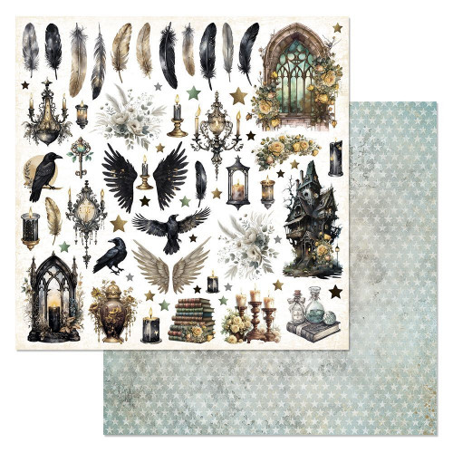 Бумага "Заколдованные страницы. Картинки" (ScrapMania) Артикул254952