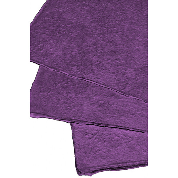 Бумага малбери (тутовая)  фиолетовая (26х38см +- 2см)