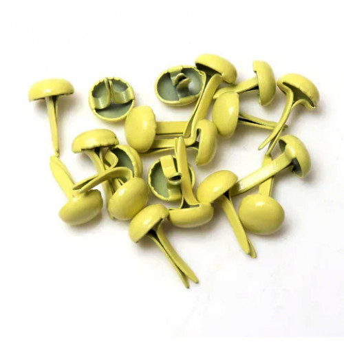 Брадсы желто-зеленые  6 мм 10 шт 1728