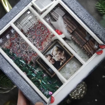 МК "Борода из ваты" - конструкция на обложку 196х196 мм МК-0007 МК "Борода из ваты" - конструкция на обложку 196х196 мм МК-0007