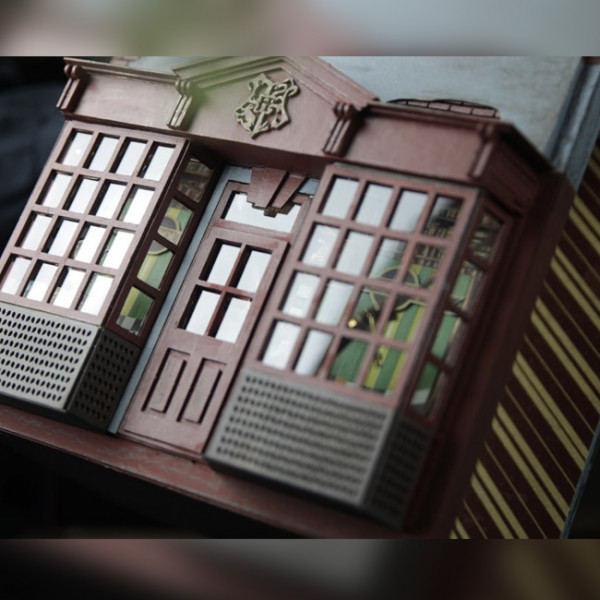 МК Поп-ап конструкция с подсветкой на тему "Гарри поттер" МК-0008